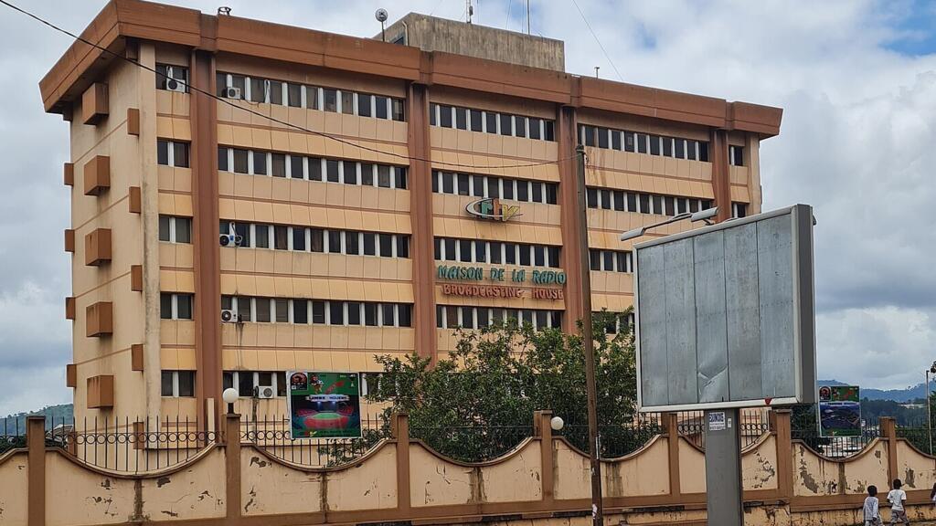 Immeuble de la CRTV, maison de la radio à Yaoundé au Cameroun. [Image d'illustration]