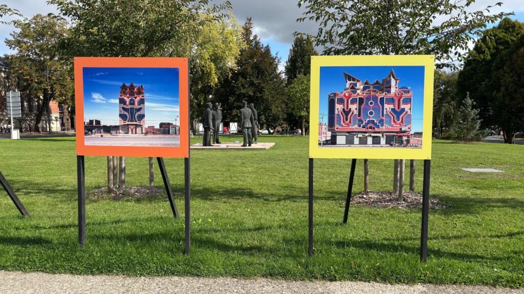 Imagens do fotógrafo brasileiro Tatewaki Nio, em exposição em Beauvais, em 27 de setembro de 2025.