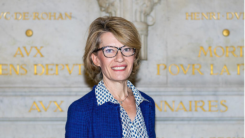 Anne Genetet, porte-parole du groupe LaREM à l’Assemblée nationale, députée des Français établis hors de France (Asie, Océanie, Europe de l’Est).