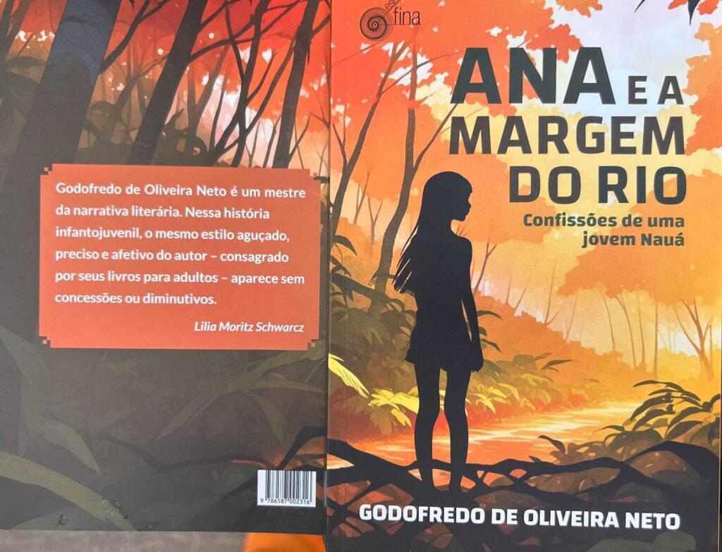 "Ana e a margem do rio", livro infanto-juvenil de Godofredo de Oliveira Neto.