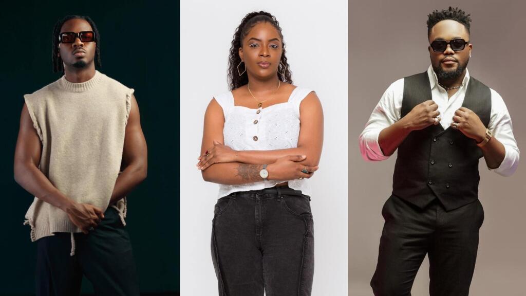 Pson Zubaboy, Grace Kauma et Kiss Beatz.