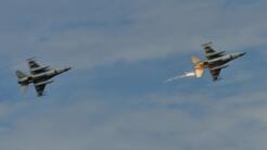 Chasseurs F-16 Falcon taïwanais en manoeuvre. La vente de ce début d'année 2023 comprend des missiles anti-radar à grande vitesse et des missiles air-air de moyenne portée.