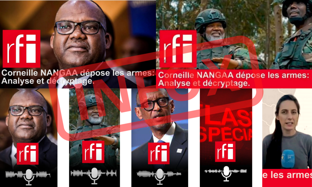 Des utilisateurs ont fabriqué différents visuels pour propager l'infox.