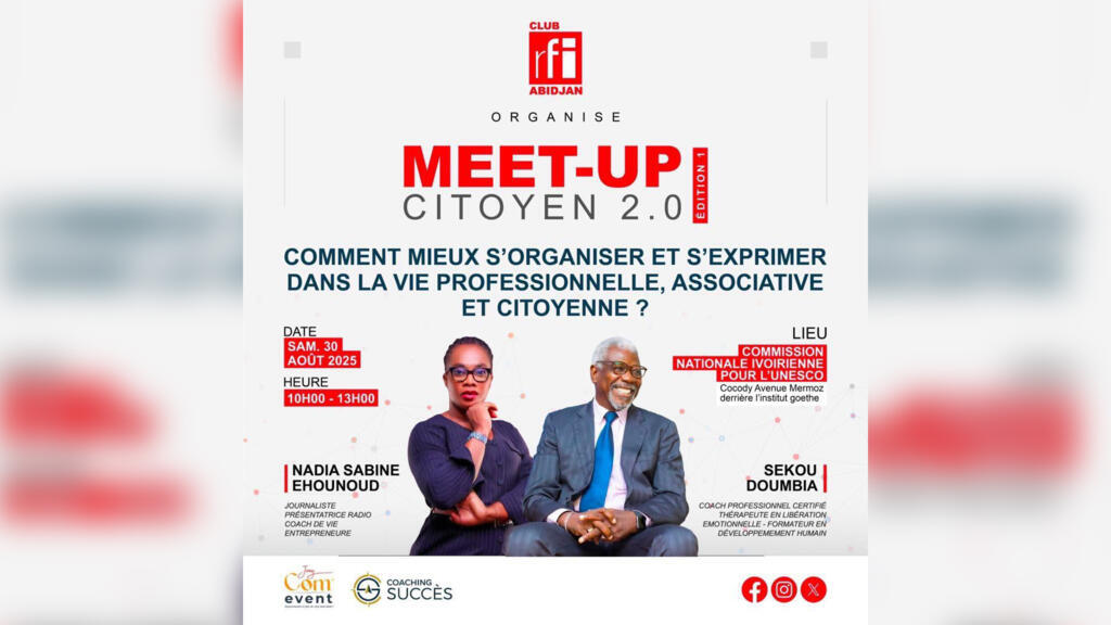 Affiche de la manifestation «Meet-up Citoyen 2.0».