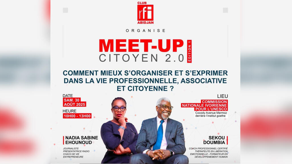 Affiche de la manifestation «Meet-up Citoyen 2.0».