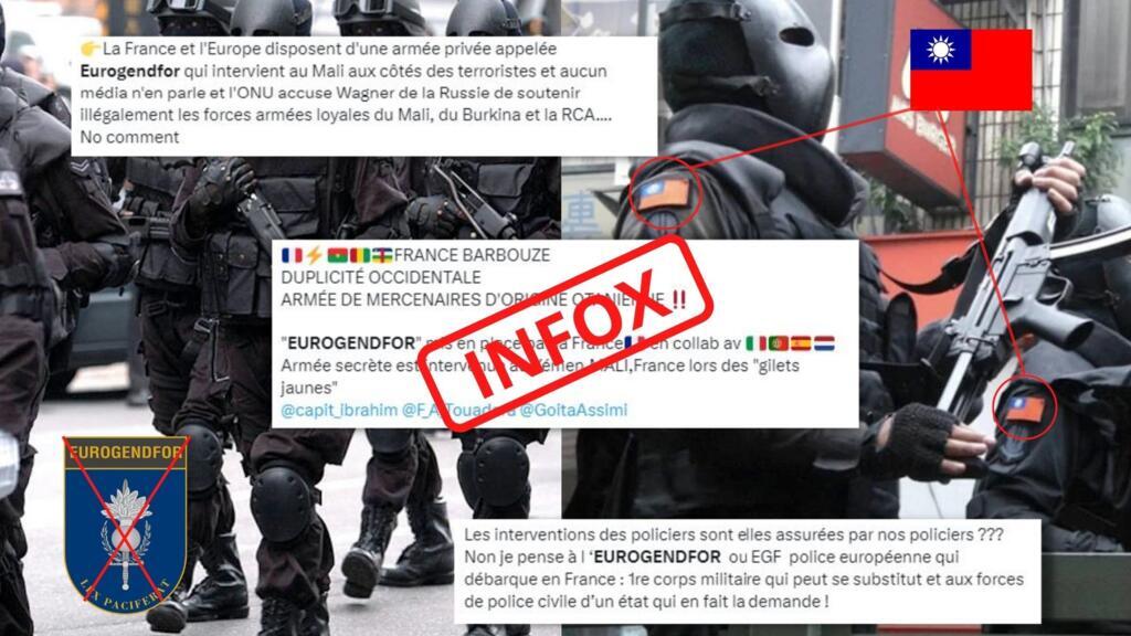 Non, Eurogendfor n'est pas une "armée de mercenaires d'origine criminelle" comme certains l'affirment sur les réseaux sociaux.