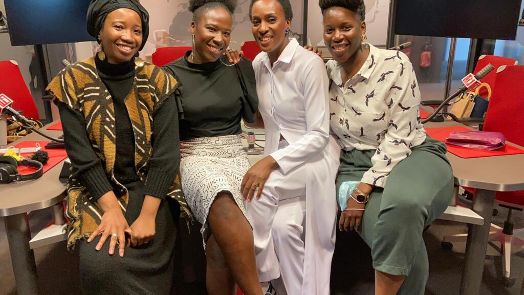 De gauche à droite, Mama Doucara, Niouma Soumbounou, Mariam Goundiam et Kama Cissé.