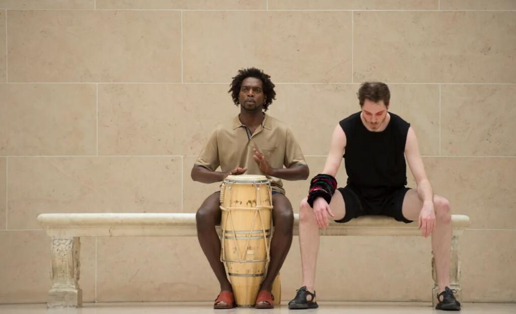 Washington Timbo e Volmir Cordeiro em "Rua".
