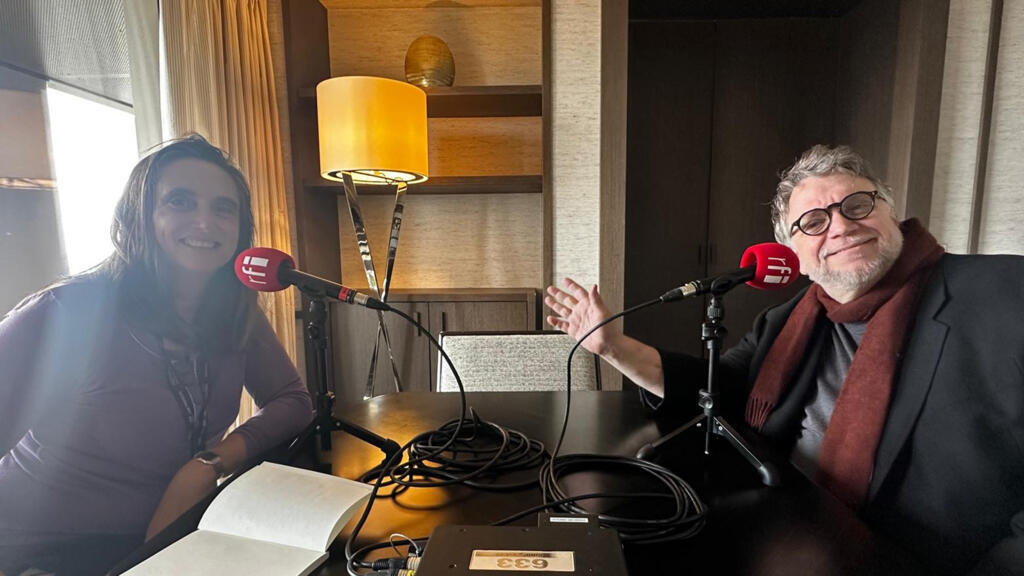 Sophie Torlotin et Guillermo del Toro.