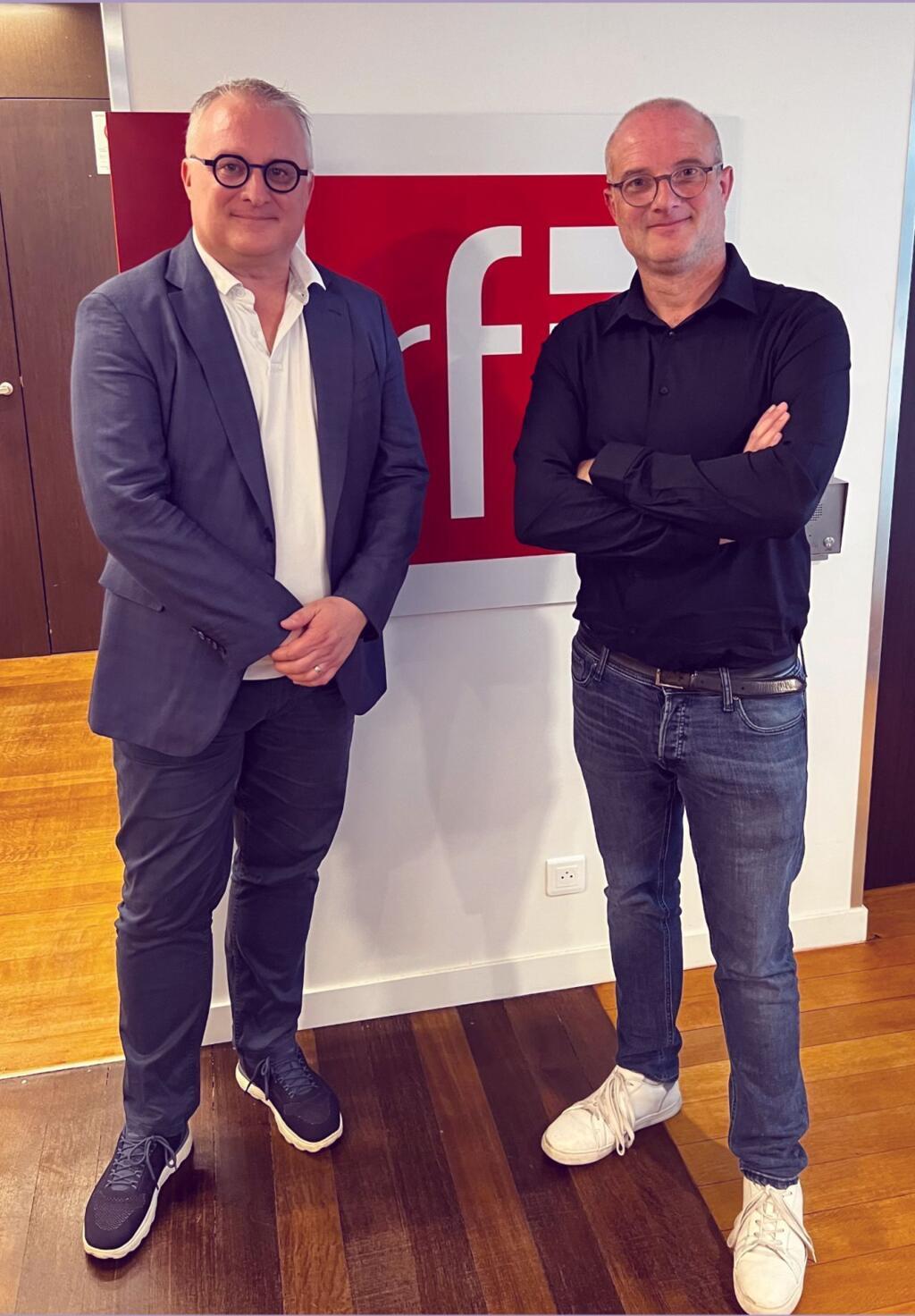 Philippe Mugnier-Eté, invité sur RFI avec Bruno Faure