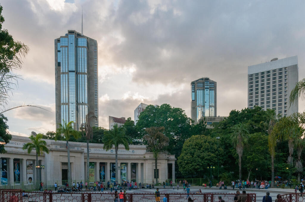 Parque Central desde Bellas Artes