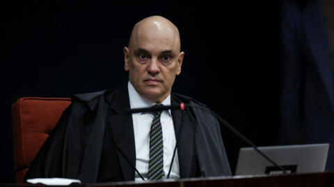 O juiz do Supremo Tribunal Federal Alexandre de Moraes durante audiência da fase final do julgamento do ex-presidente Jair Bolsonaro, em Brasília, 10 de setembro de 2025.