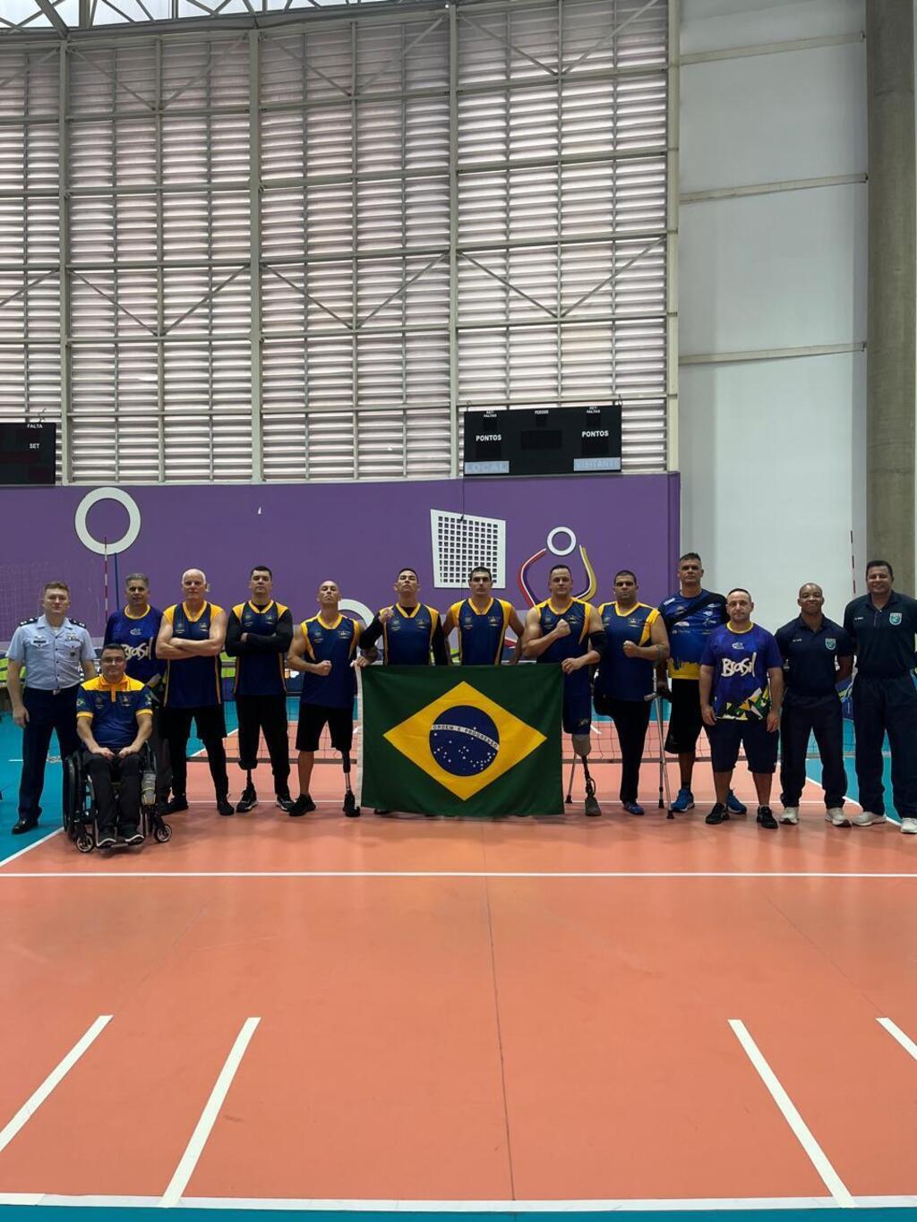 A delegação brasileira dos Invictus Games treinou em São Paulo antes de viajar para Vancouver.