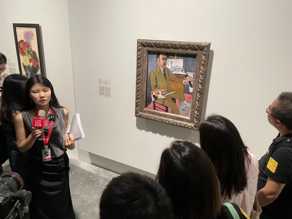 Les plus de 280 œuvres de cette première exposition Matisse en Chine viennent du musée du Peintre à Cateau-Cambrésis dans le nord de la France.