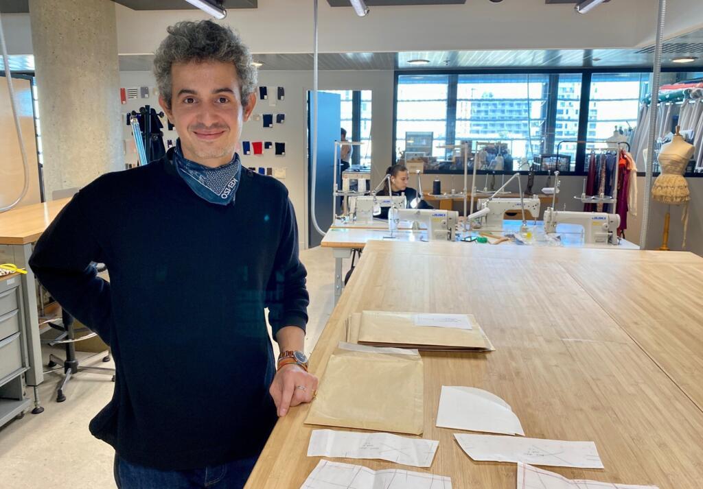 Lucas Thivolet Conde Salazar é diretor-geral do Fashion Green Hub Grand Paris. "Queremos contribuir para a indústria se preparar para a restauração e a transformação", indica.