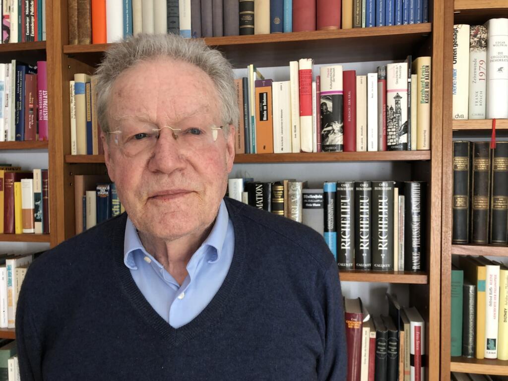 Konrad Adam, ancien journaliste de la Frankfurter Allgemeine Zeitung, l’un des fondateurs de l’AfD en 2013.
