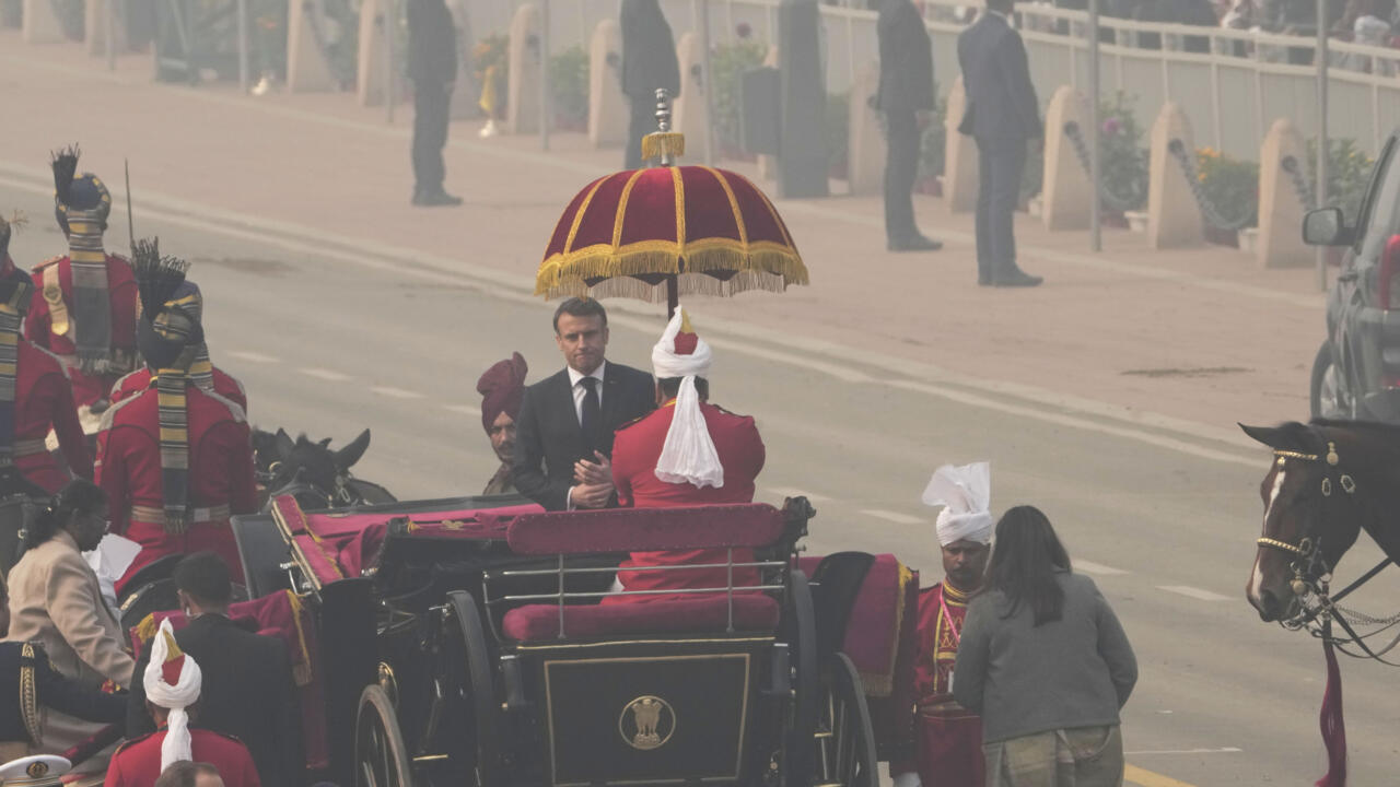 France's Macron joins India's Republic Day celebrations as chief guest