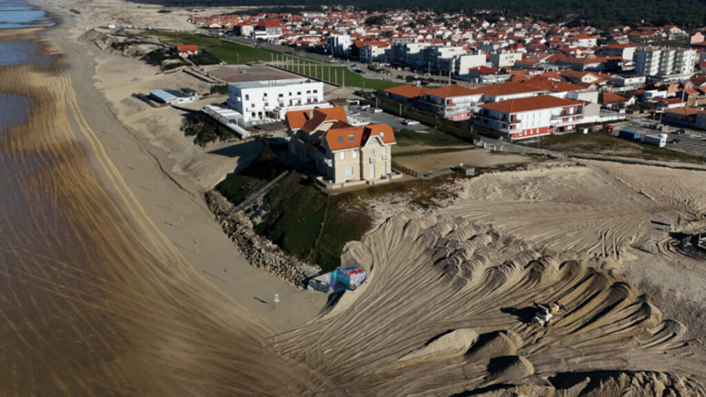 Sur la côte landaise, le réchauffement climatique aggrave l'érosion côtière
