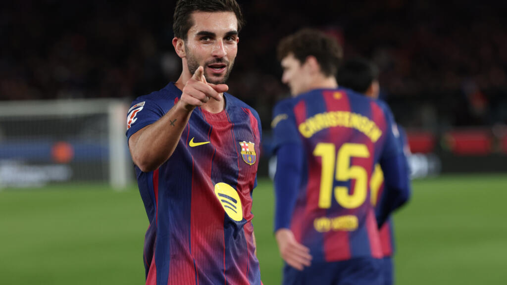 Espagne: le FC Barcelone renverse l'Atlético Madrid et conforte sa première place