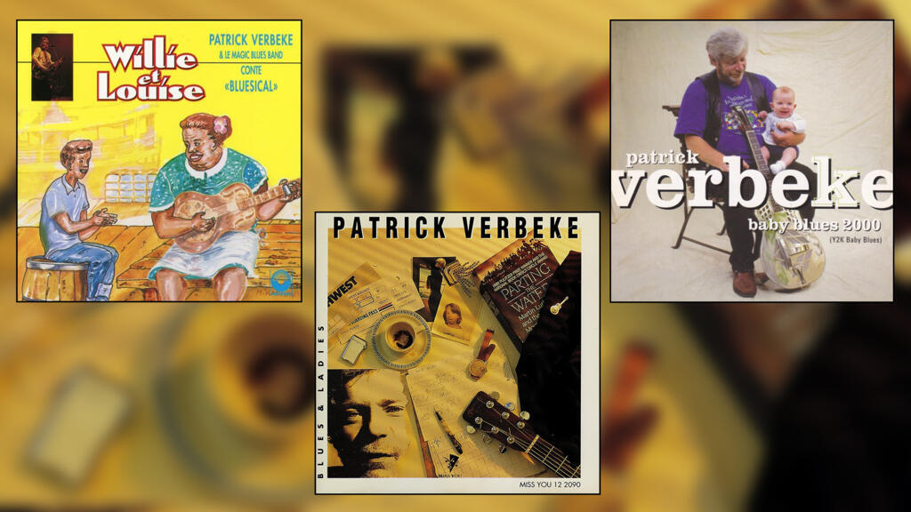 Quelques albums de Patrick Verbeke.