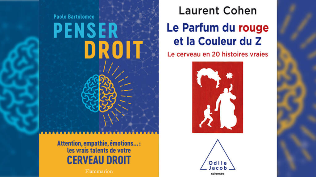 «Penser droit» de Paolo Bartolomeo et «Le parfum du rouge» de Laurent Cohen.