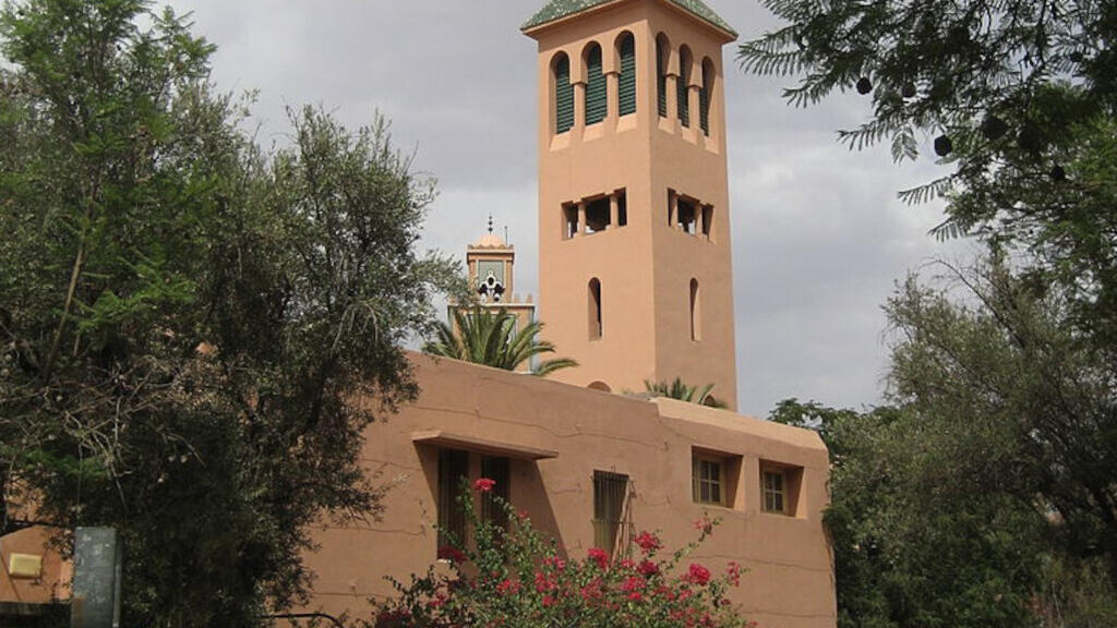 L'église catholique des Saints-Martyrs de Marrakech au Maroc.