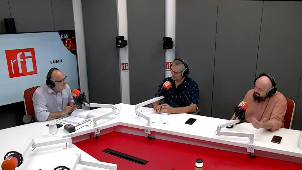 Ovidiu Nahoi în dialog cu jurnaliștii Marian Voicu și Cătălin Gomboș