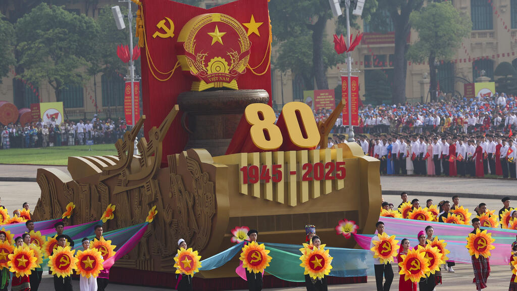 Lễ diễu hành kỷ niệm 80 năm ngày độc lập, Hà Nội, Việt Nam, ngày 02/09/2025.