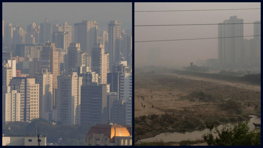 Embora a poluição seja maior nas zonas centrais das cidades, como em São Paulo e Nova Déli, são os moradores das periferias os mais atingidos pelo problema.