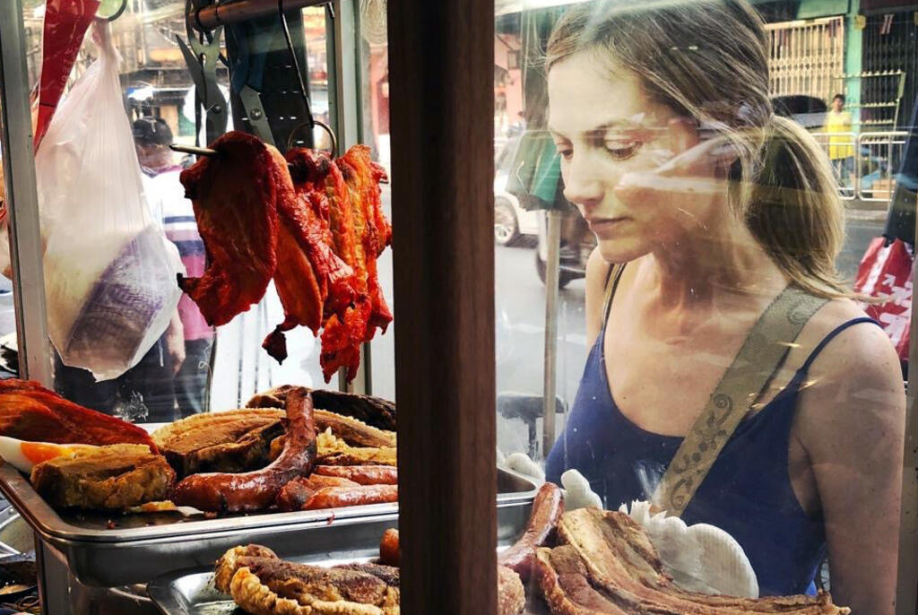 Anne Coppin à Bangkok.