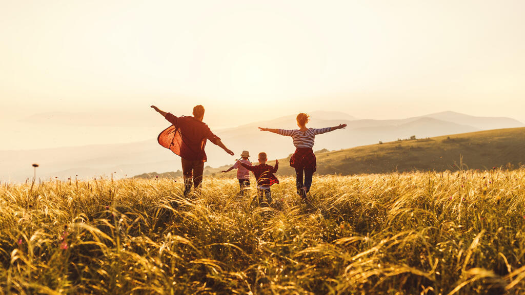 Le bonheur d'une famille