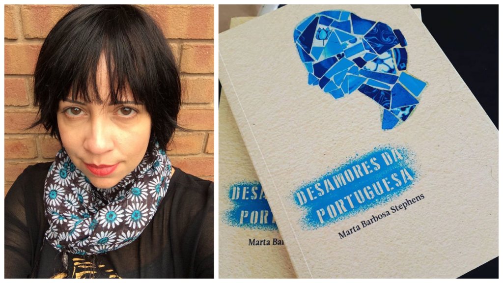 A Escritora e jornalista Marta Barbosa Stephens e seu livro "Desamores da portuguesa"