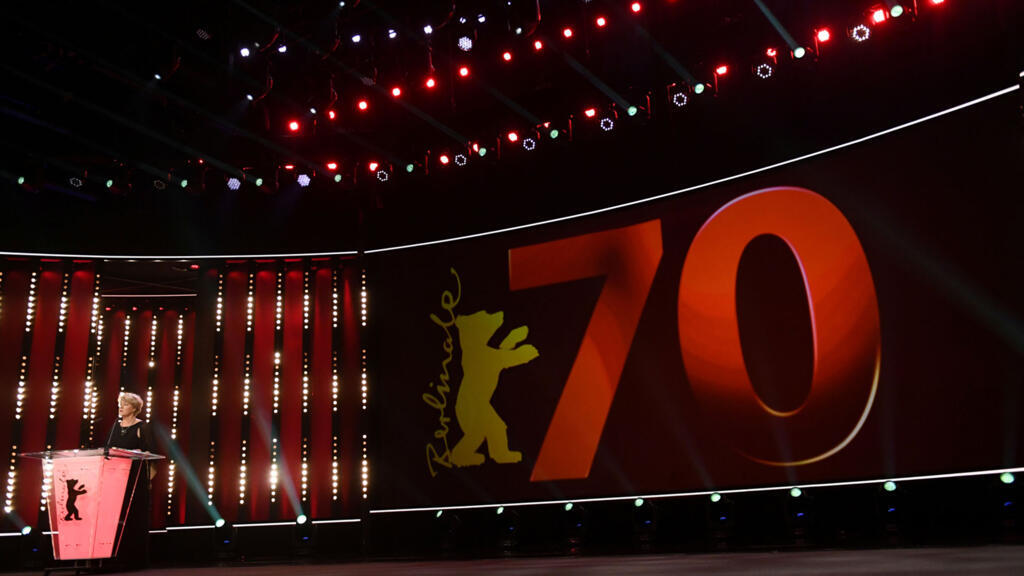 Monika Grütters, ministre allemande de la Culture, lors de la cérémonie d'ouverture de la 70e édition de la Berlinale, le 20 février 2020.