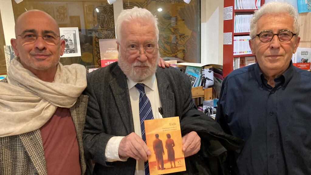 Fernando Cardoso, Antonio Barbosa Topa, Vasco Martins, déserteurs des guerres coloniales portugaises et exilés en France, témoignent dans le livre « Exils » qui vient de paraître aux éditions Chandeigne (février 2022).