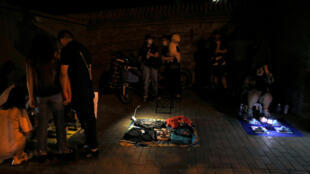 2020年6月5日 中國北京 地攤夜市一景