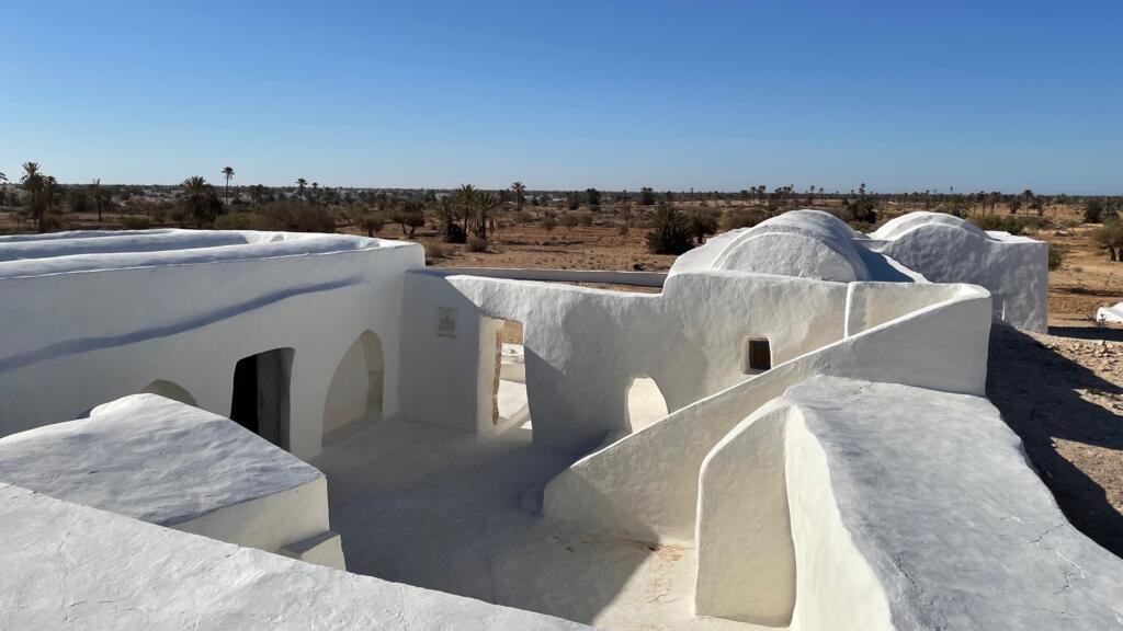La mosquée ibadite souterraine El Bardaoui, à Mezrane, sur l'île de Djerba.
