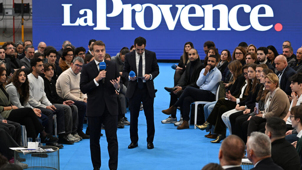 Desde Marsella, Macron promete una "guerra" contra narcotraficantes y más sanciones a consumidores
