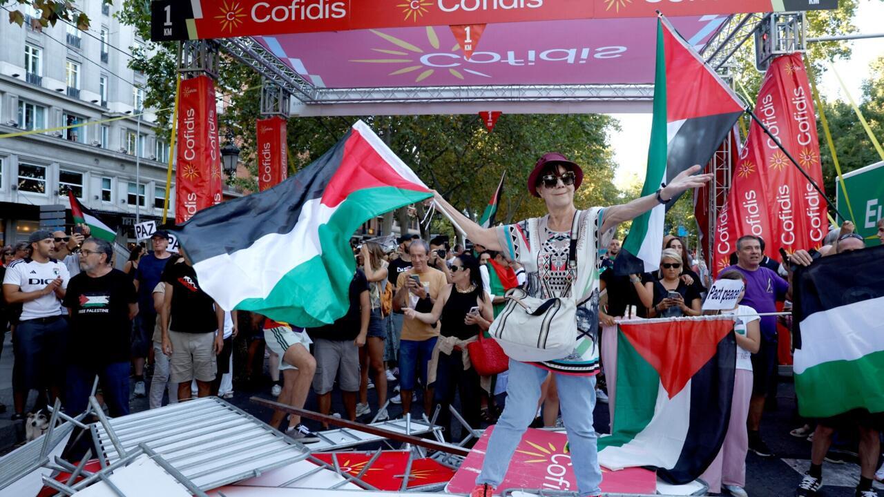 Cyclisme: la Vuelta amputée de son final par des manifestants pro-palestiniens, Vingegaard déclaré vainqueur