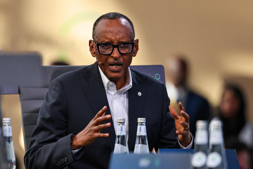 Rais Paul Kagame wa Rwanda.