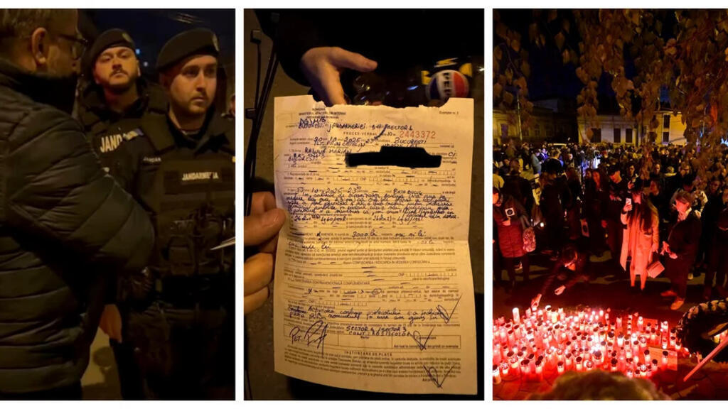 Organizatorul marșului de comemorare a victimelor tragediei din clubul Colectiv, amendat.