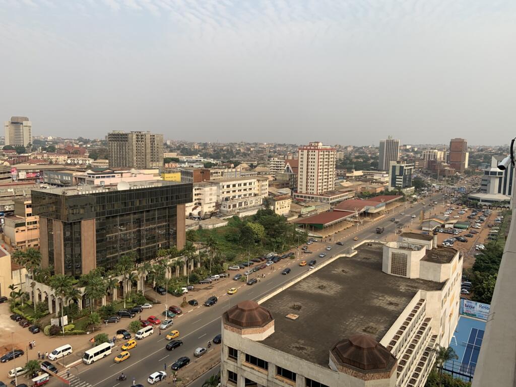 Une vue de Yaoundé, au Cameroun.