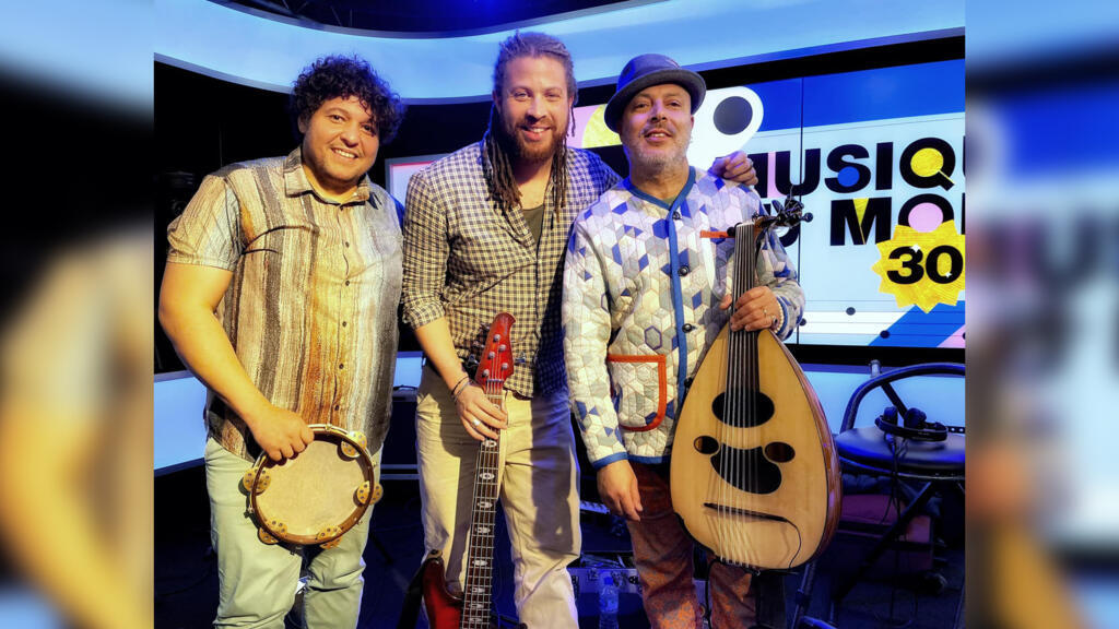 Dhafer Youssef, Swaeli Mbappé et Adriano dos Santos à RFI.