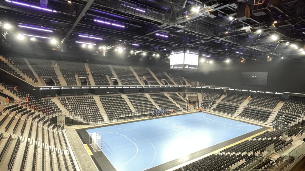 A nova Arena Adidas, em Porte de la Chapelle, bairro da zona norte de Paris.