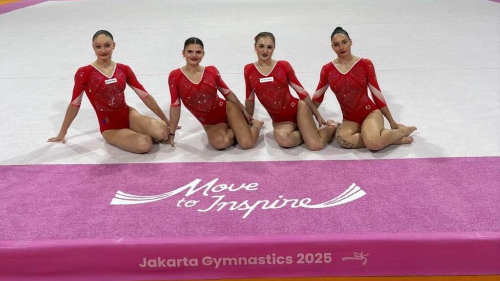 Sabrina Maneca-Voinea, Denisa Golgotă, Anamaria Mihăescu şi Ella Oprea Creţu, reprezintă România la Campionatele Mondiale de Gimnastică de la Jakarta, 19–25 octombrie 2025.