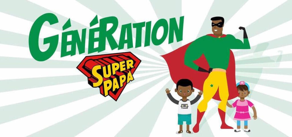 Le logo du groupe des « Super Papas » à Dakar au Sénégal.