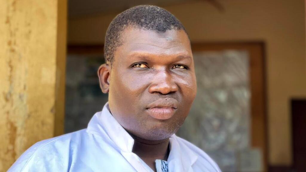 Ahmed Mikaila, infirmier-en-chef sur la commune de Bassar, au Togo.