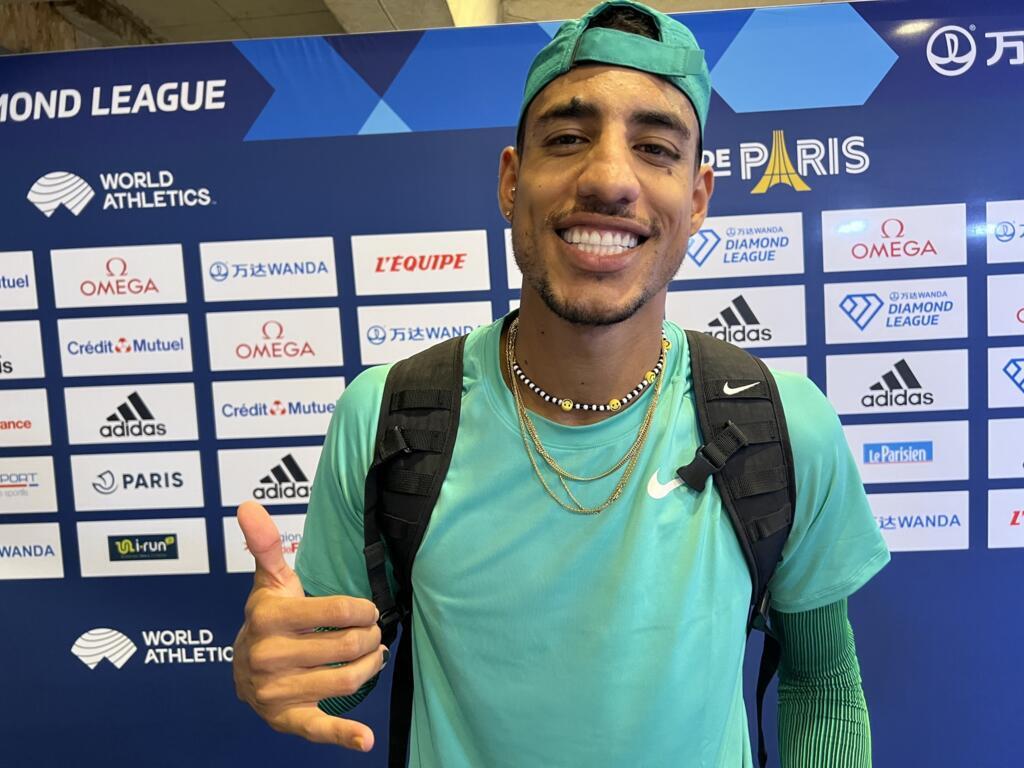 O atleta Almir dos Santos depois de participar do Meeting de Paris vai focar nos preparativos para o Mundial de Atletismo.