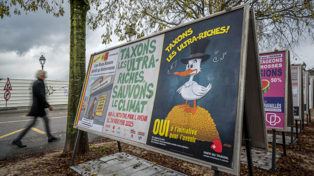 Les Suisses rejettent un service civique obligatoire et une taxe climatique sur les riches