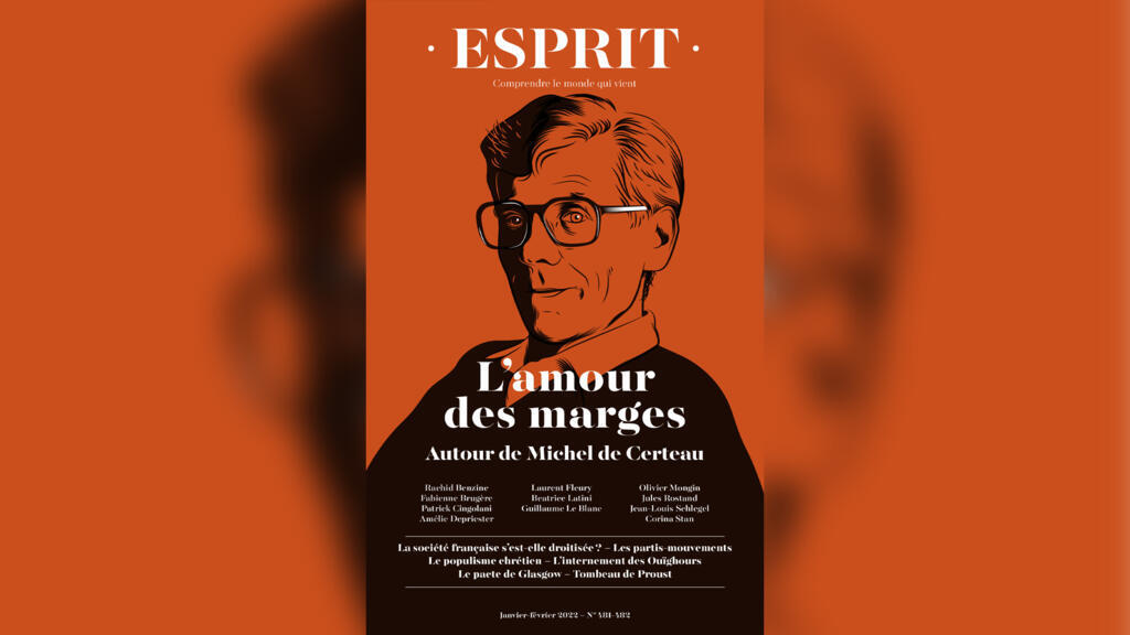 Couverture Revue Esprit, Michel de Certeau.