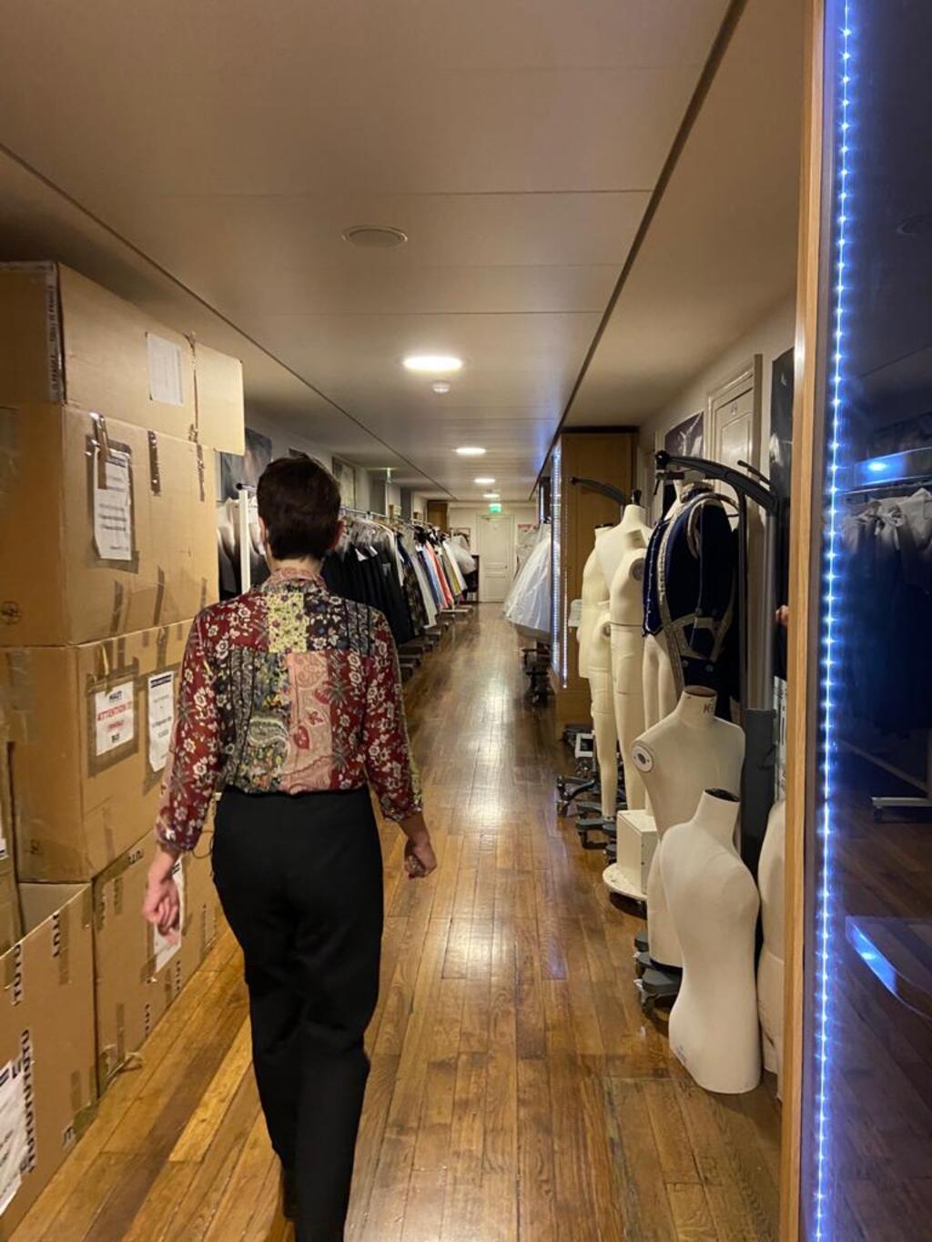 Suzanne Dangel, responsable de production des costumes à l'Opéra de Paris.